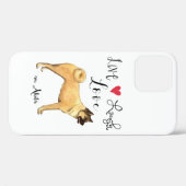 Live Laugh Love an Akita Case-Mate iPhone Case (Achterkant (horizontaal))