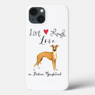 Live Laugh Love an Italy Greyhound Case-Mate iPhone Case