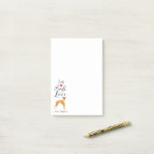 Live Laugh Love an Italy Greyhound Post-it Notes (Op bureau)