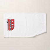 "Live, Laugh, Love and Camp" Camper Hand Towel Bad Handdoek (Handdoek)