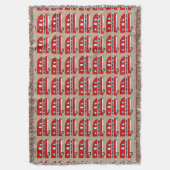 "Live, Laugh, Love and Camp" Deken (Voorkant Verticaal)