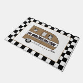 "Live, Laugh, Love and Camp" Doormat Deurmat (Schuin)
