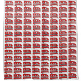 "Live, Laugh, Love and Camp" Shower Curtain Douchegordijn (Voorkant)