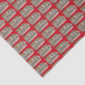 "Live, Laugh, Love and Camp" Tissuepapier (Detail)