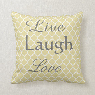 Live Laugh Love Arabesque Pillow Kussen