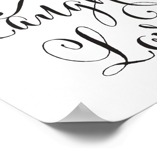 Live, Laugh, Love art print (Hoek)