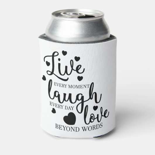 Live Laugh Love Blikjeskoeler (Blikje Achterkant)
