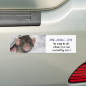 Live, Laugh, Love Bumpersticker (Op auto)