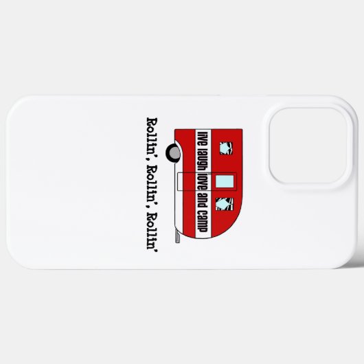 "Live, Laugh, Love & Camp" Case-Mate iPhone Case (Achterkant (horizontaal))