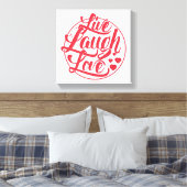 Live Laugh Love Canvas Afdruk (Insitu (Slaapkamer))
