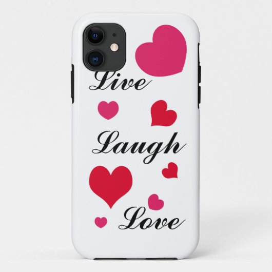 Live, Laugh, Love Case-Mate iPhone Case (Achterkant)