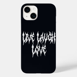 Live, Laugh, Love Case-Mate iPhone 14 Hoesje