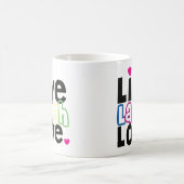 Live Laugh Love Coffee Mok (Center)