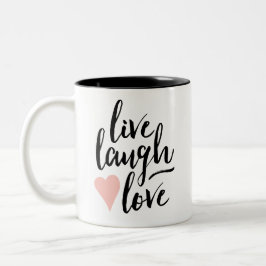 Live Laugh Love Coffee Mok