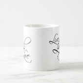 Live Laugh Love Customize Product Koffiemok (Center)