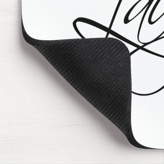 Live Laugh Love Customize Product Muismat (Hoek)