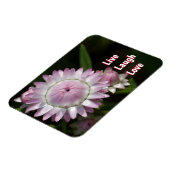 Live Laugh Love Daisy Magnet Magneet (Linkerzijde)
