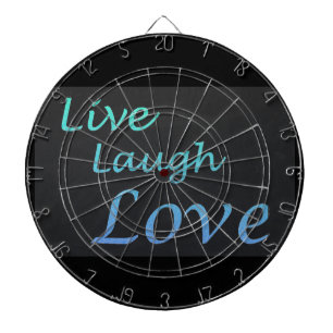 Live Laugh Love Dartbord