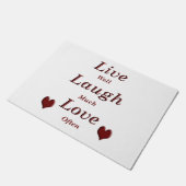 Live Laugh Love Deurmat (Schuin)