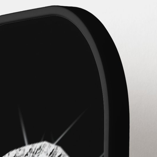 Live Laugh Love Diamond Heart Pickleball Paddle (Links Detail)