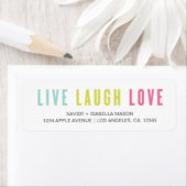 Live Laugh Love Etiket (Insitu)