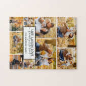 Live Laugh Love Family Forever Foto Collage Legpuzzel (Horizontaal)