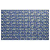 Live Laugh Love Faux Gold Lettering Pattern Stof (Yard (91,4 cm))