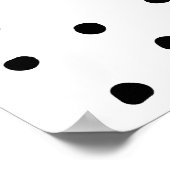 Live, Laugh, Love Gold en Stip Decorative Poster (Hoek)