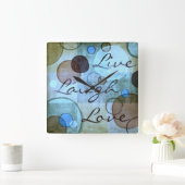 Live Laugh Love Gungy Wall klok (Huis)