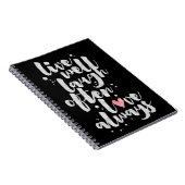 Live Laugh Love - Inspirerend Journal Notitieboek (Rechterzijde)
