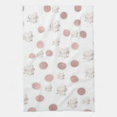 Live Laugh Love Kitchen Hand Towel Theedoek (Verticaal)