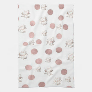 Live Laugh Love Kitchen Hand Towel Theedoek