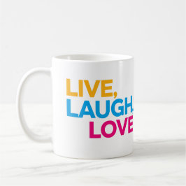 Live, Laugh, Love Koffiemok