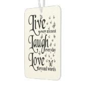 Live Laugh Love Luchtverfrisser (Links)