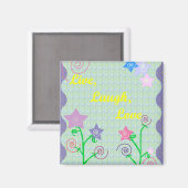 Live, Laugh, Love Maget Magneet (Voorkant / Achterkant)