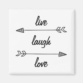 Live Laugh Love Magnet