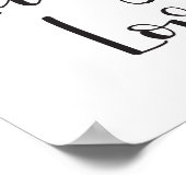 Live Laugh Love, Motivatie, Inspirerend afdrukken Poster (Hoek)