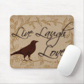 Live Laugh Love Muismat (Met muis)