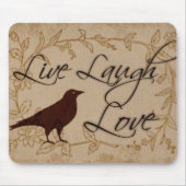 Live Laugh Love Muismat (Voorkant)