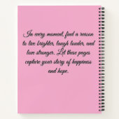 Live Laugh Love Notitieboek - Dankbaarheid & Creat (Achterkant)