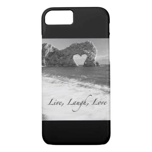 Live, Laugh, Love phone case (Achterkant)