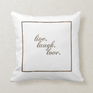 Live Laugh Love Pillow Kussen