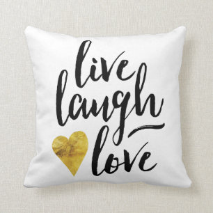 Live Laugh Love Pillow Kussen