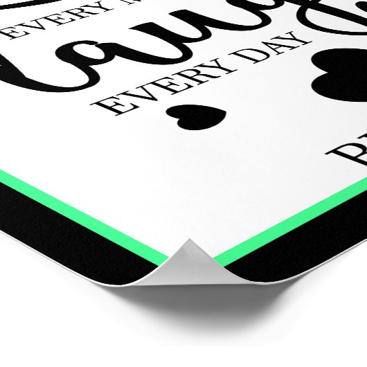 Live Laugh Love Poster (Hoek)