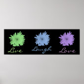 Live Laugh Love Poster (Voorkant)