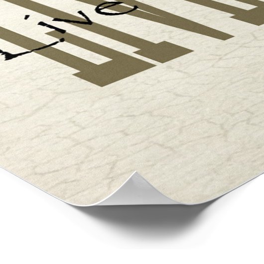 Live Laugh Love Poster (Hoek)