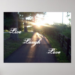 Live Laugh Love Poster
