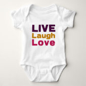 Live Laugh Love Romper (Voorkant)