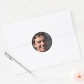 Live Laugh Love Ronde Sticker (Envelop)
