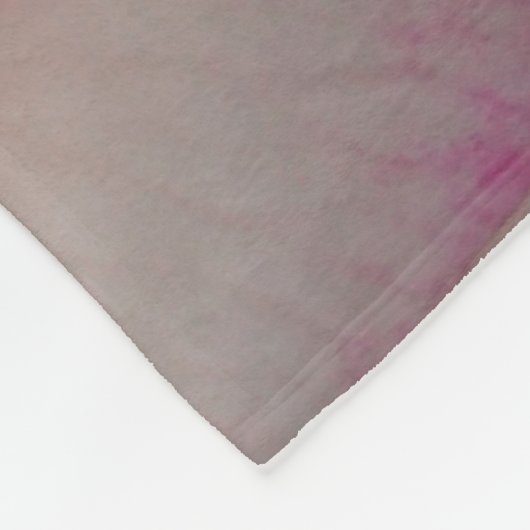 Live Laugh Love Roos Fleece Deken (Hoek)